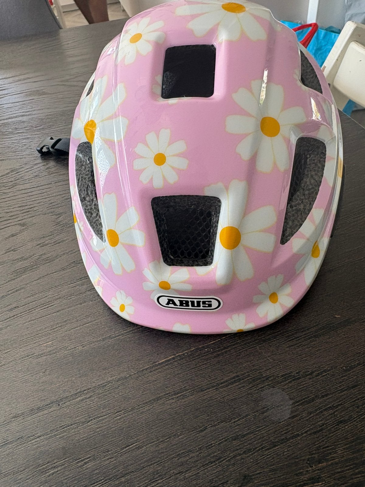 Fietshelm kind abus 46-52cm, Ophalen, Zo goed als nieuw, XS
