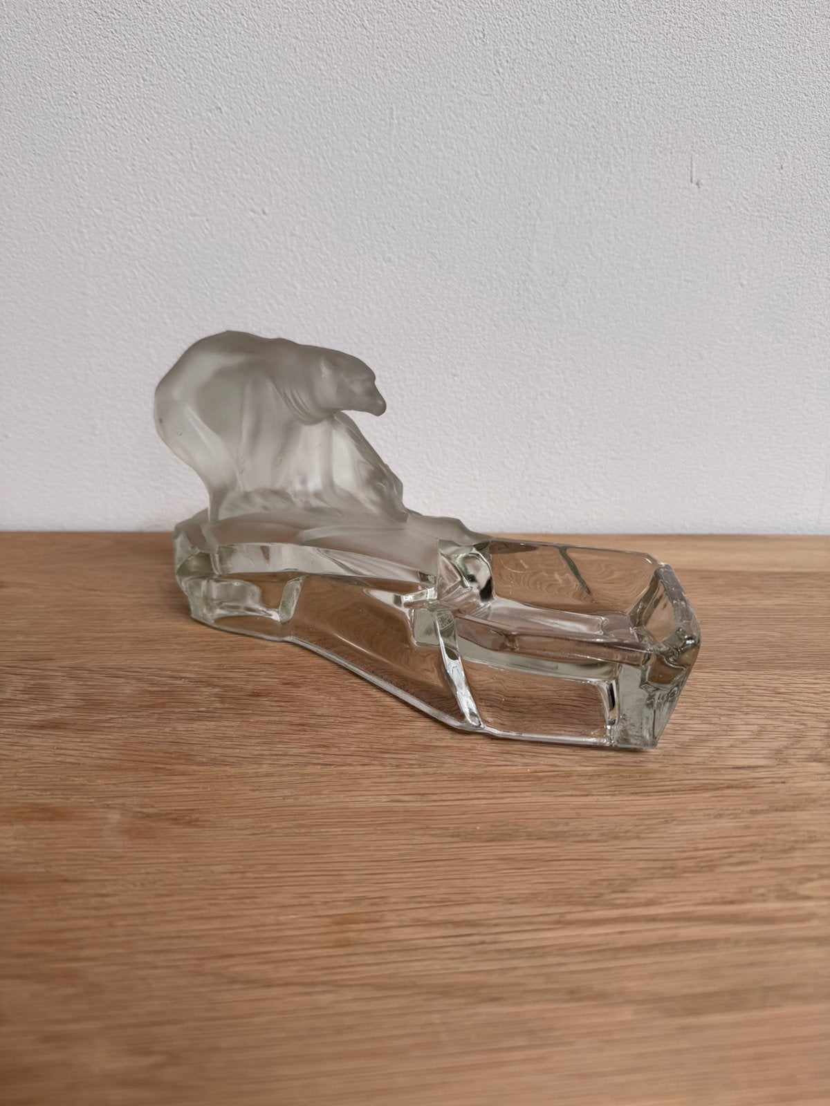 Vintage Karl Zentner ijsbeer asbak, Ophalen of Verzenden