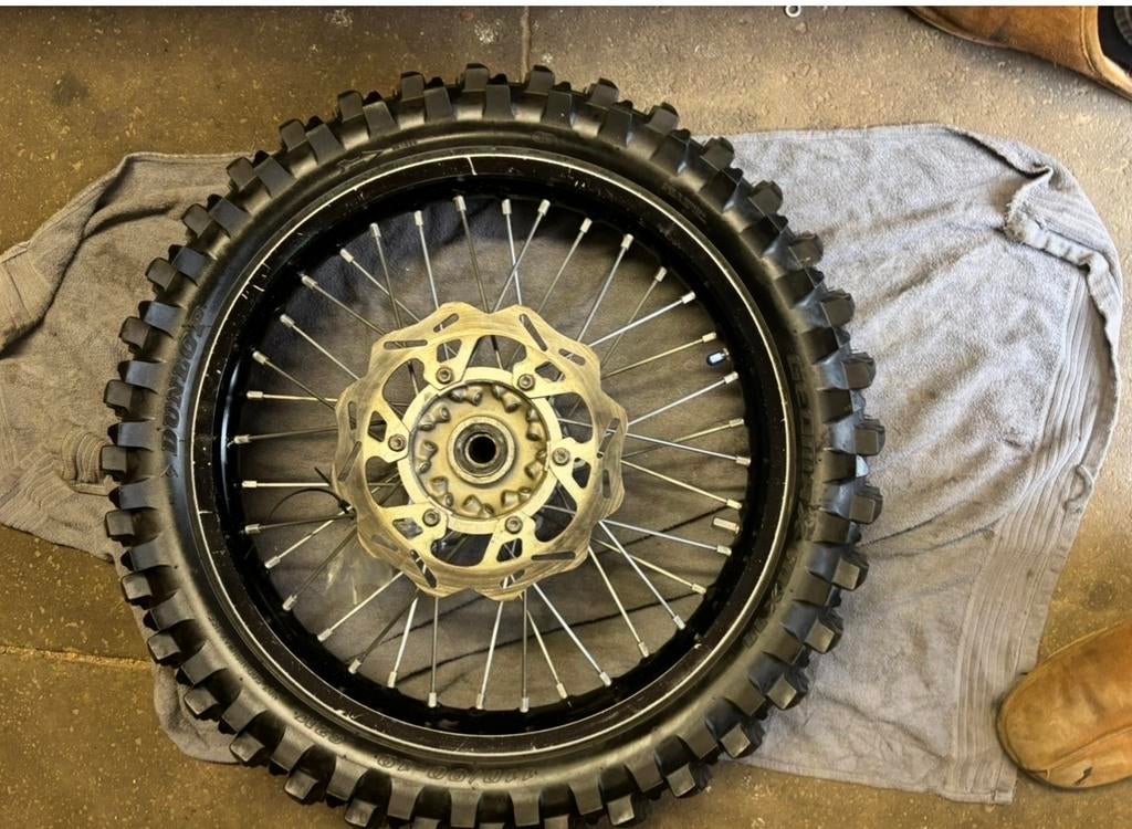 Net Exel achterwiel yz 125, Ophalen, Gebruikt