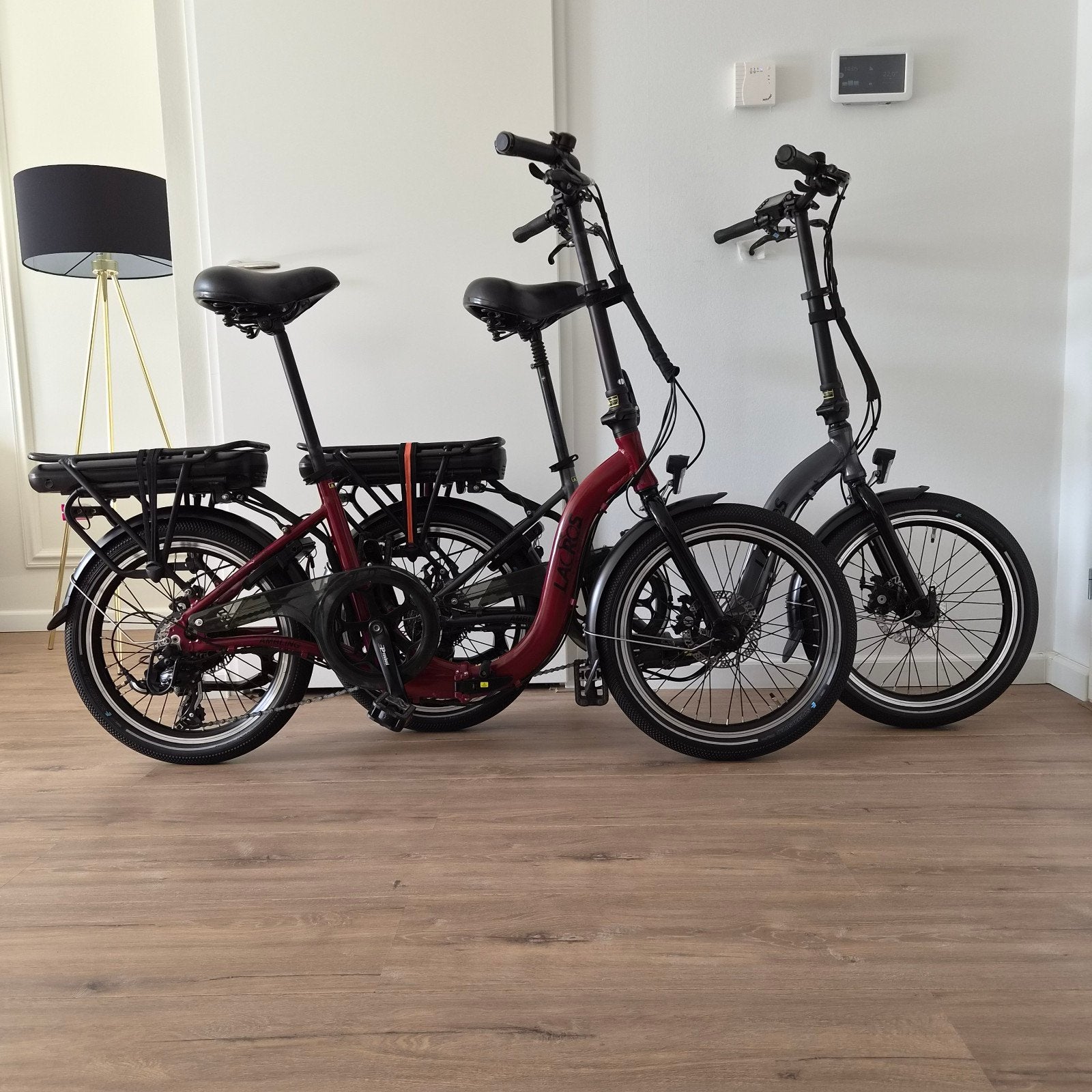 2x Z.G.A.N. Lacros Ambling elektrische vouwfietsen (20inch)