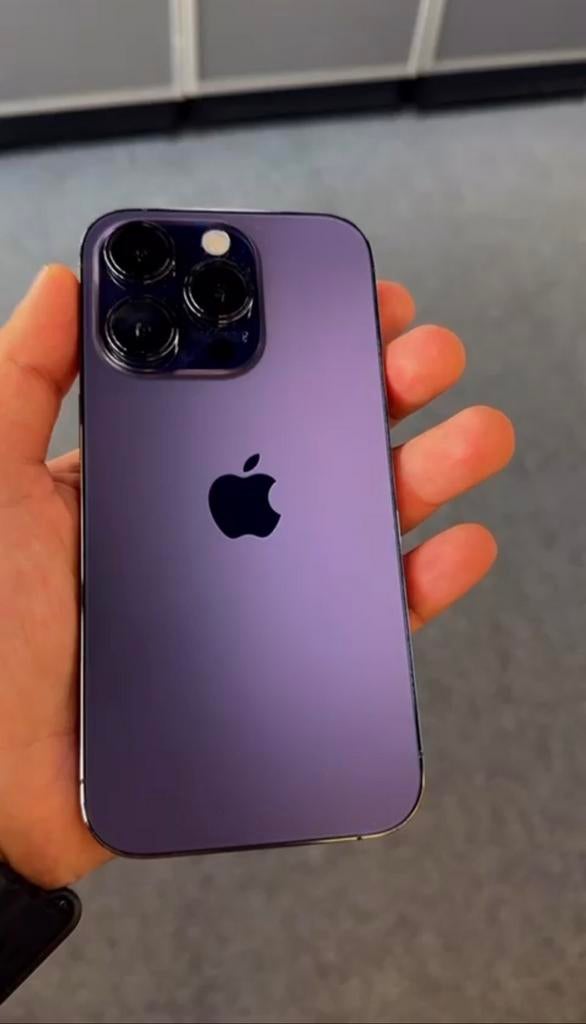 iPhone 14 pro purple REFURBISHED, Ophalen, Paars, Zo goed als nieuw, 128 GB