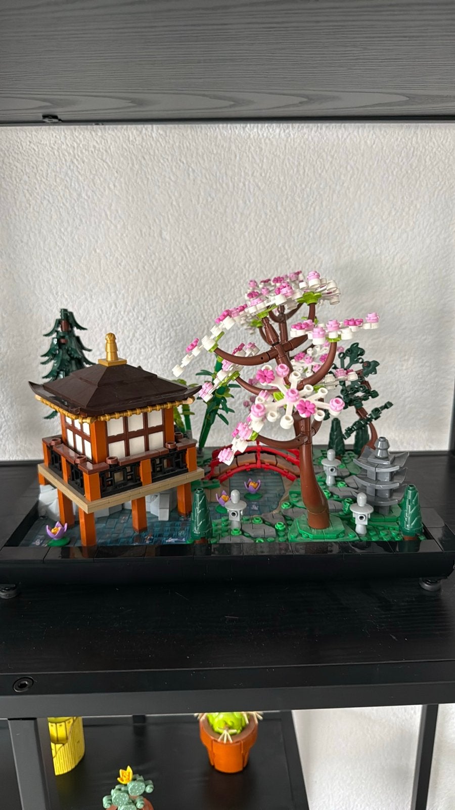 Lego Japanse Tuin met Tempel en Kersenbloesems, Ophalen of Verzenden, Zo goed als nieuw, Overige merken