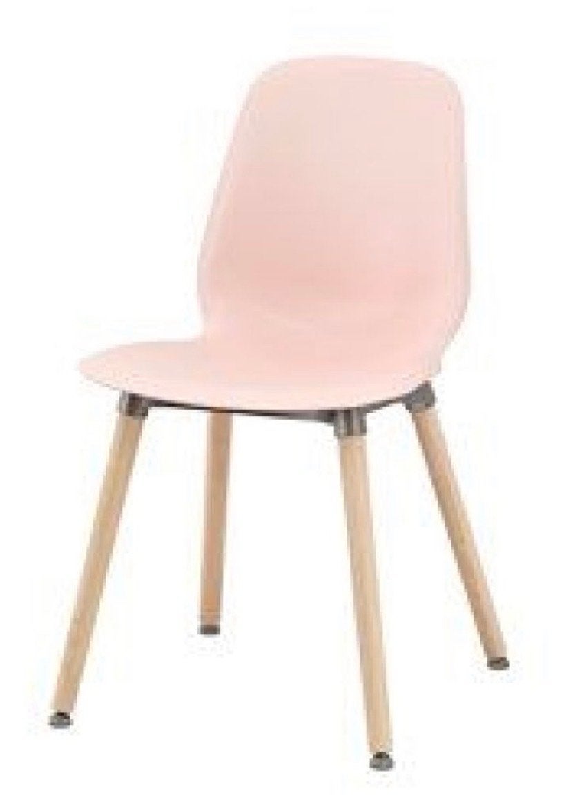 IKEA Leifarne stoel met Ernfrid onderstel - Roze, Ophalen, Kunststof, Overige kleuren, Zo goed als nieuw