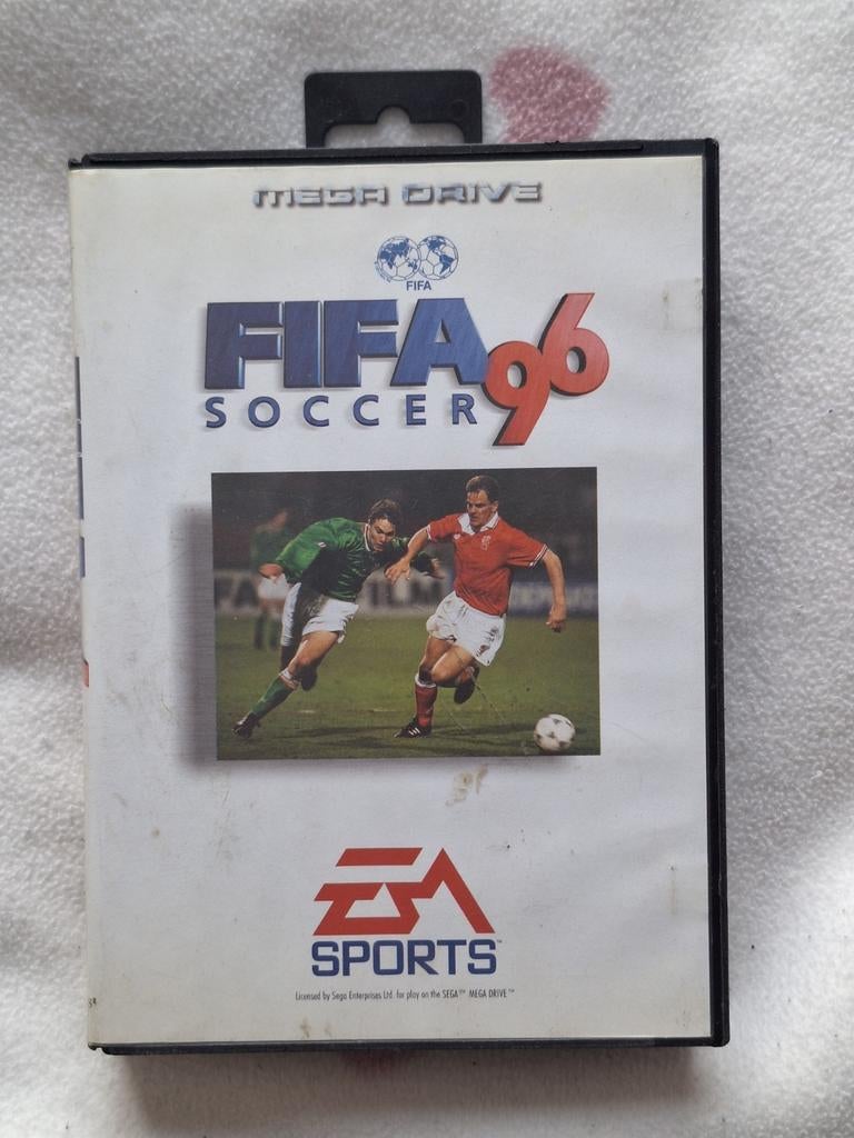 Fifa 96 Soccer - Sega Mega Drive, 1 speler, Ophalen of Verzenden, Zo goed als nieuw, Vanaf 3 jaar