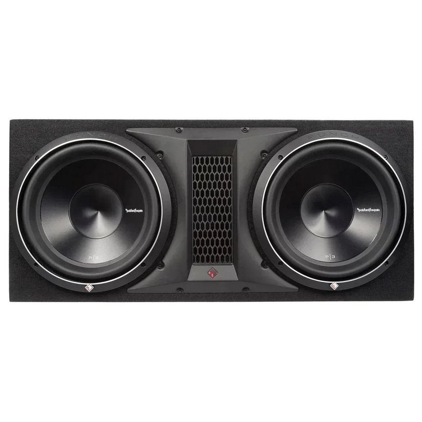 Rockford Fosgate Punch P3-2x12 12 inch subwoofer 2400W, Auto diversen, Autospeakers, Audio Design, Nieuw, Am Breilingsweg 3, 76709 Kronau, Duitsland