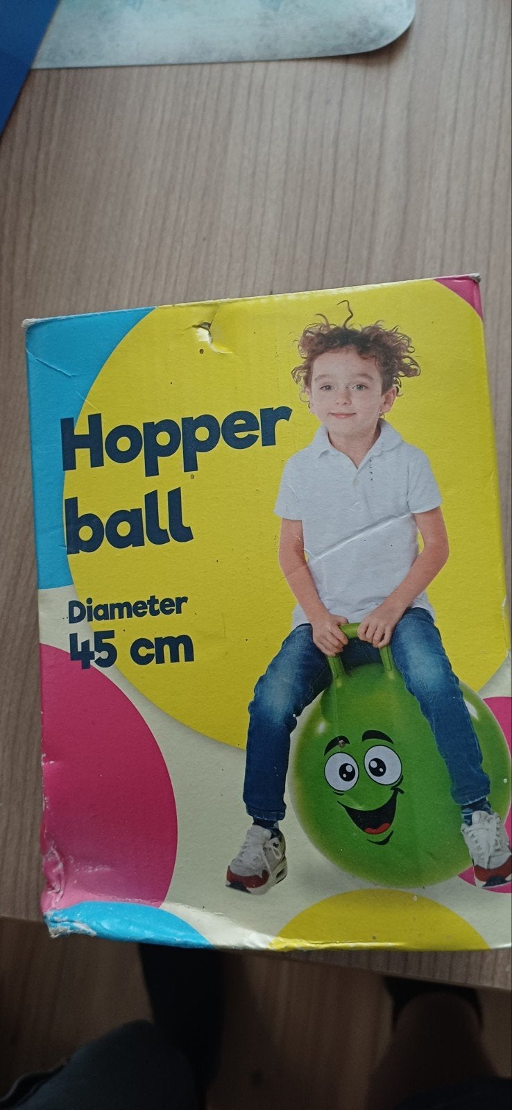 Hopper bal 45 cm - Springbal voor kinderen skippybal, Ophalen, Nieuw, Jongen of Meisje