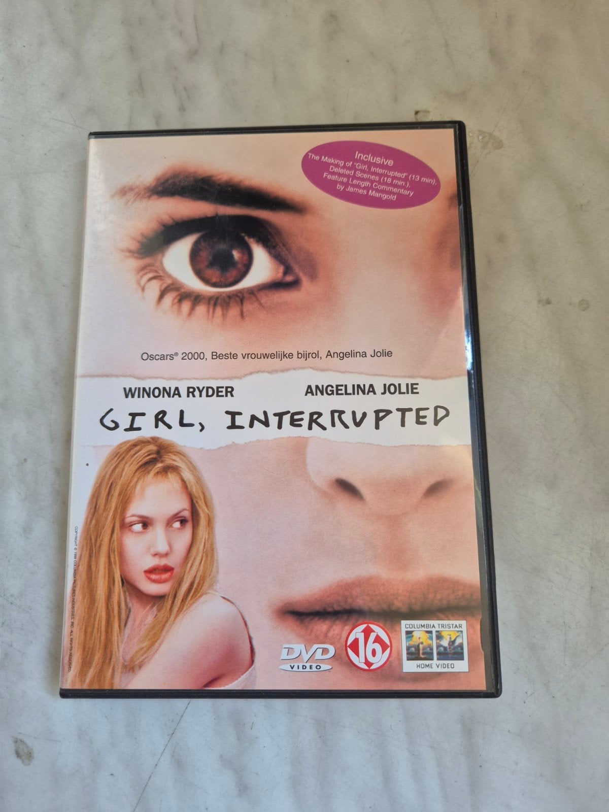 Girl, Interrupted DVD - Winona Ryder, Angelina Jolie, Ophalen of Verzenden