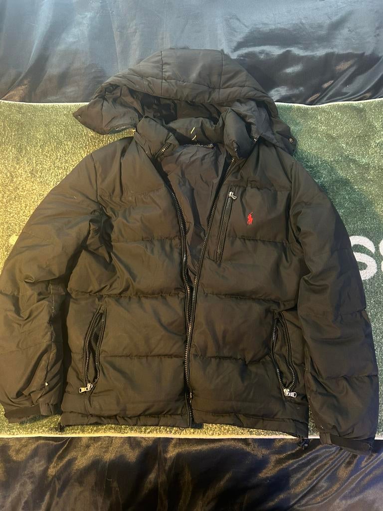 Ralph Lauren Puffer - Zwart, Ophalen of Verzenden, Zo goed als nieuw, Maat 52/54 (L), Zwart