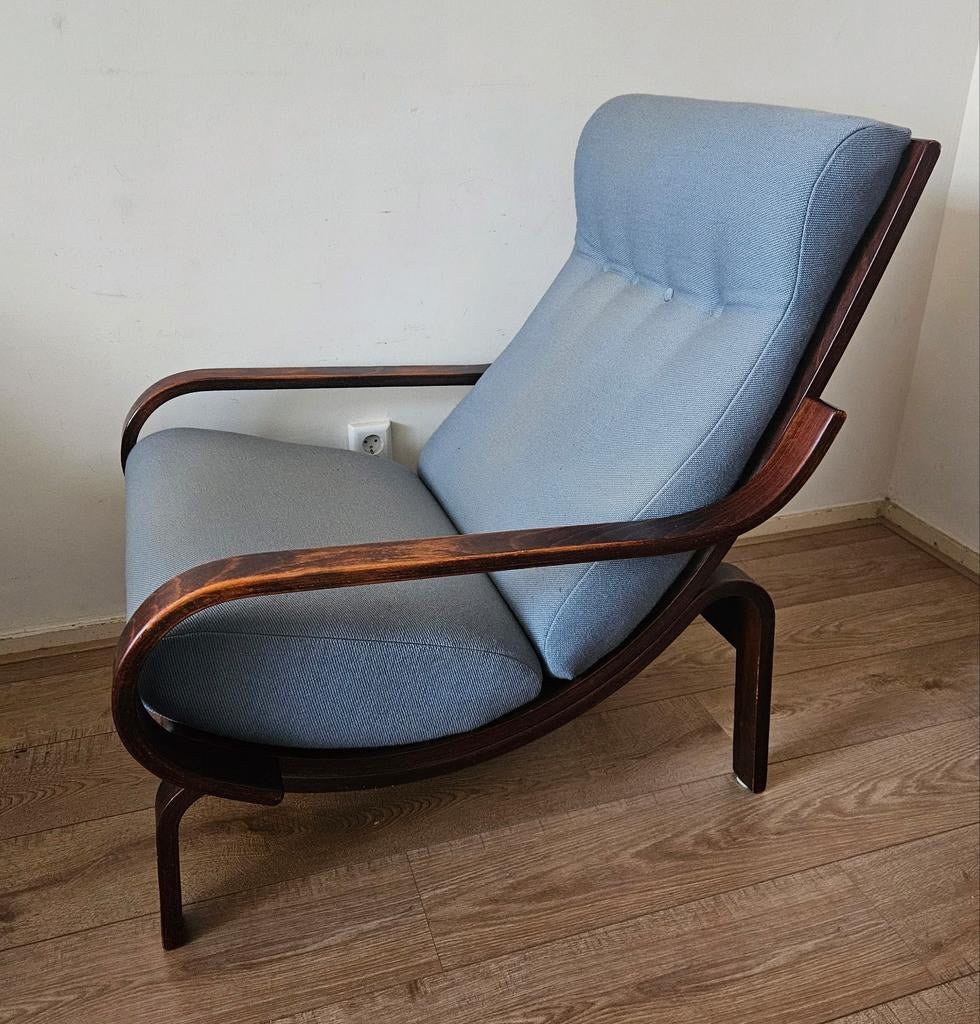 Vintage Orbit fauteuil, Ingmar Relling, Ophalen, Gebruikt, 75 tot 100 cm, 75 tot 100 cm