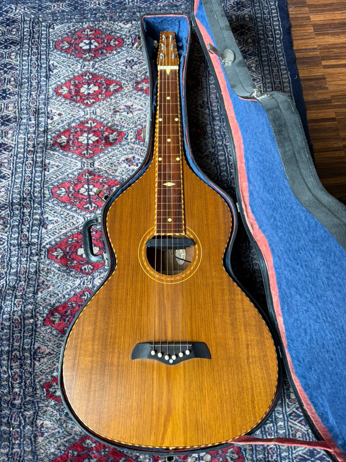 Goldtone Weissenborn Style 4+, Ophalen, Zo goed als nieuw, Western- of Steelstringgitaar, Met koffer
