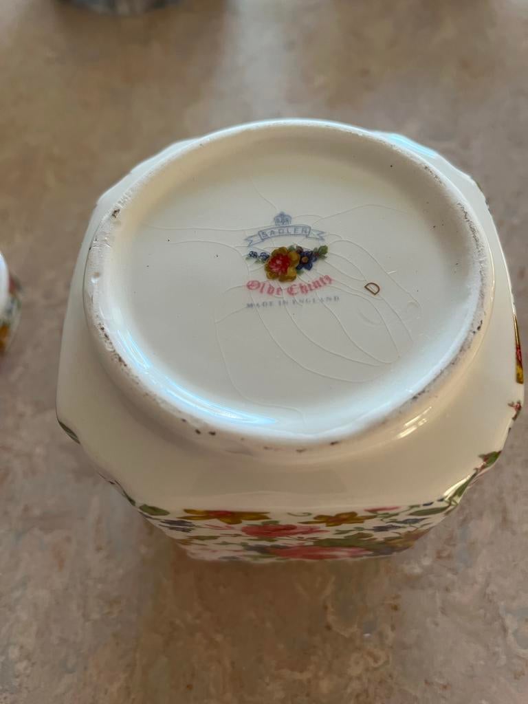 Vintage Sadler Olde Chintz Theebus - Made in England, Ophalen of Verzenden