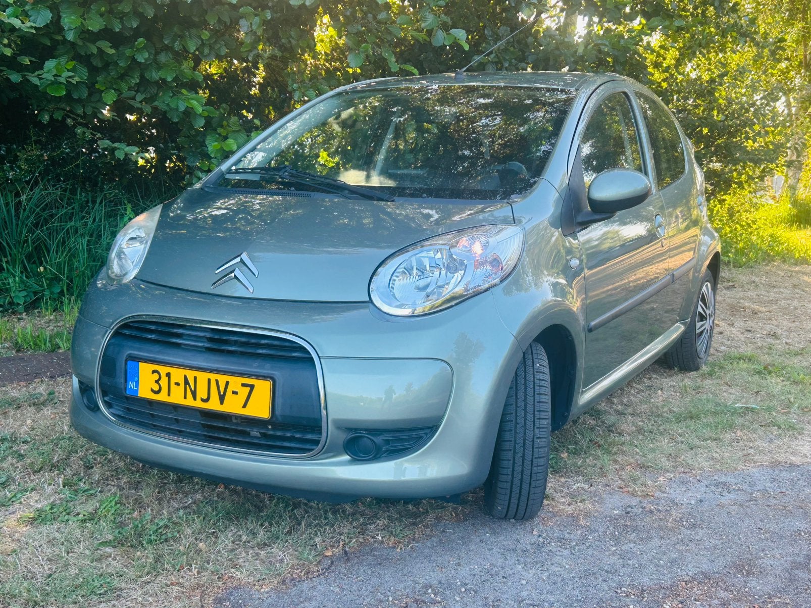 Citroën C1 1.0 5-DRS automaat 2010 Groen NAP, Auto's, 4 stoelen, C1, 68 pk, Origineel Nederlands