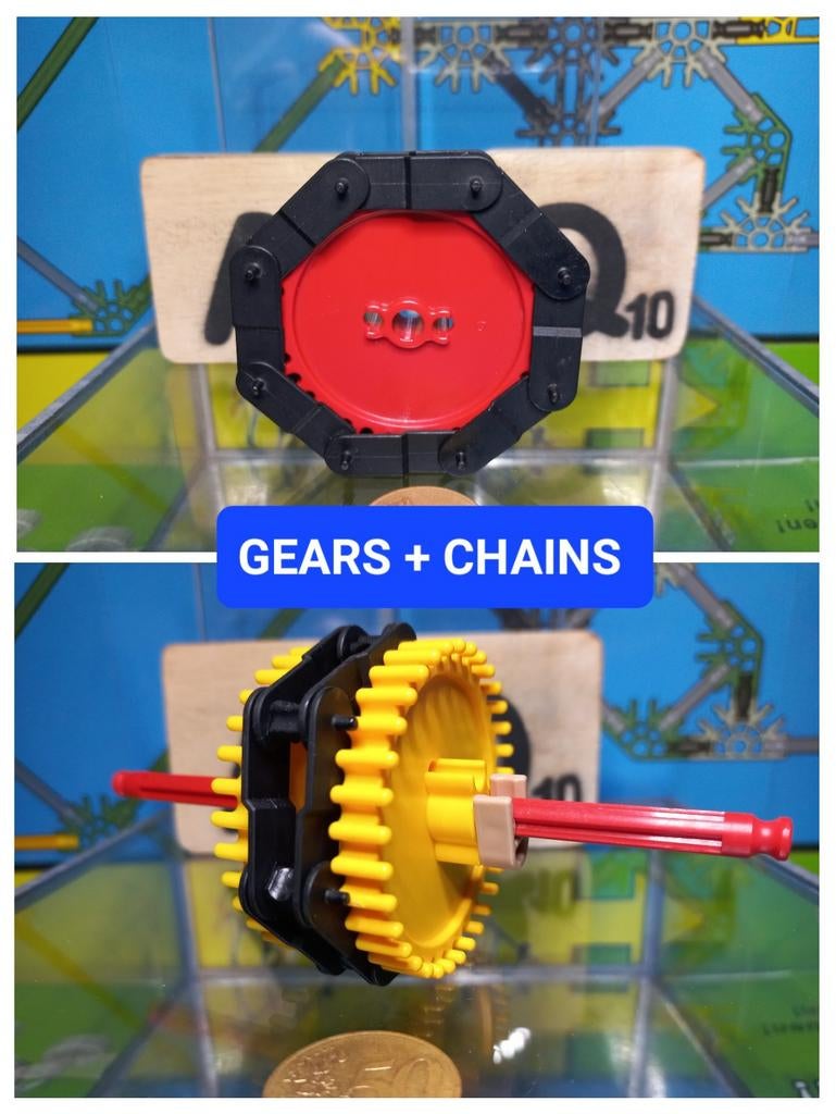 K'nex Tandwielen en Kettingschakels, Gebruikt, K'nex Industries Inc., K'nex, Customerservice@knex.com