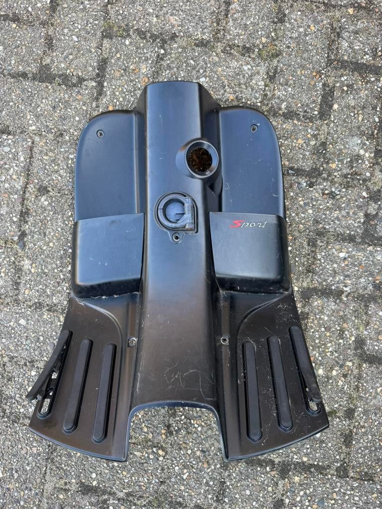 Vespa S beenschild - Vespa LX - Matzwart compleet, Ophalen of Verzenden