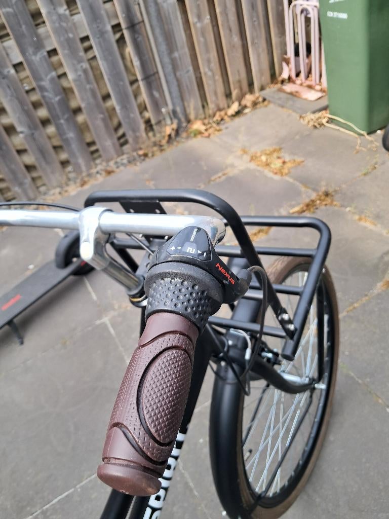 Fiets, Fietsen en Brommers, Fietsen | Dames | Damesfietsen, Terugtraprem, Versnellingen, 56 cm of meer, Zo goed als nieuw
