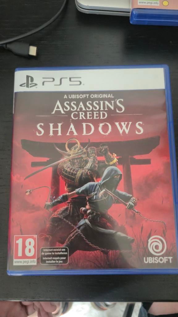 Assassin's Creed Shadows PS5 -, Avontuur en Actie, Vanaf 18 jaar, 1 speler, Nieuw