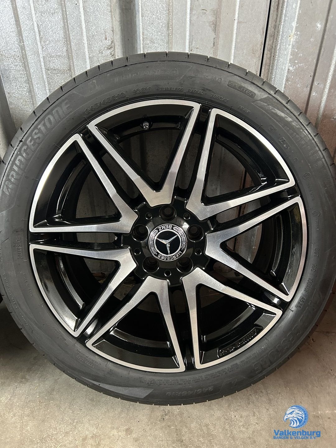 Originele Mercedes Vito V-klasse AMG W447 19 inch zwarte vel, Auto-onderdelen, Banden en Velgen, 19 inch, -, -, Banden en Velgen