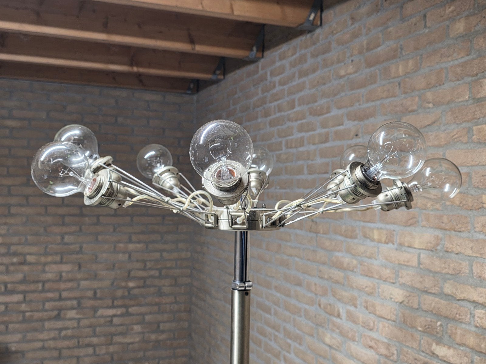 Lumina Matrix Terra vloerlamp, Exclusief Italiaans design, Gebruikt, 200 cm of meer, Metaal