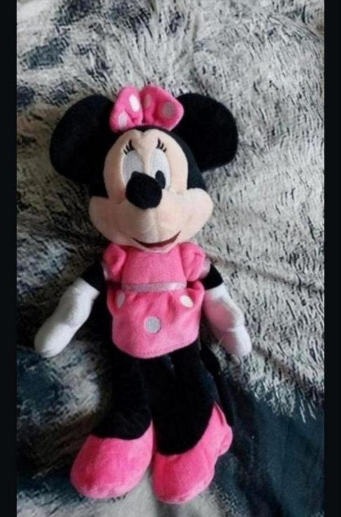 Minnie mouse knuffel, Ophalen of Verzenden, Winnie de Poeh of vrienden, Zo goed als nieuw, Beeldje of Figuurtje