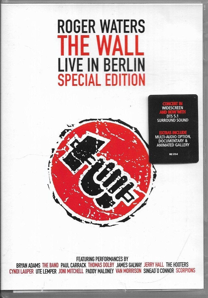 Roger Waters--Pink Floyd (special Edition), Cd's en Dvd's, Alle leeftijden, Ophalen of Verzenden, Zo goed als nieuw, Muziekvideo's