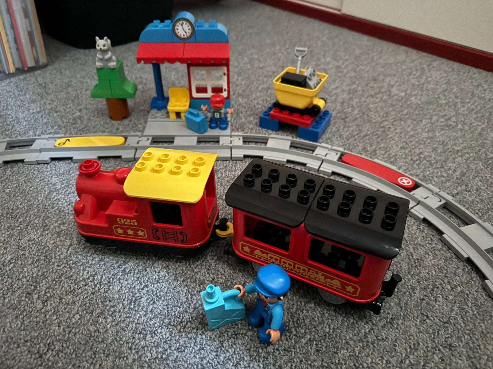 Foto 3 van Duplo Elektrische Stoomtrein (evt inclusief uitbreidingsets)