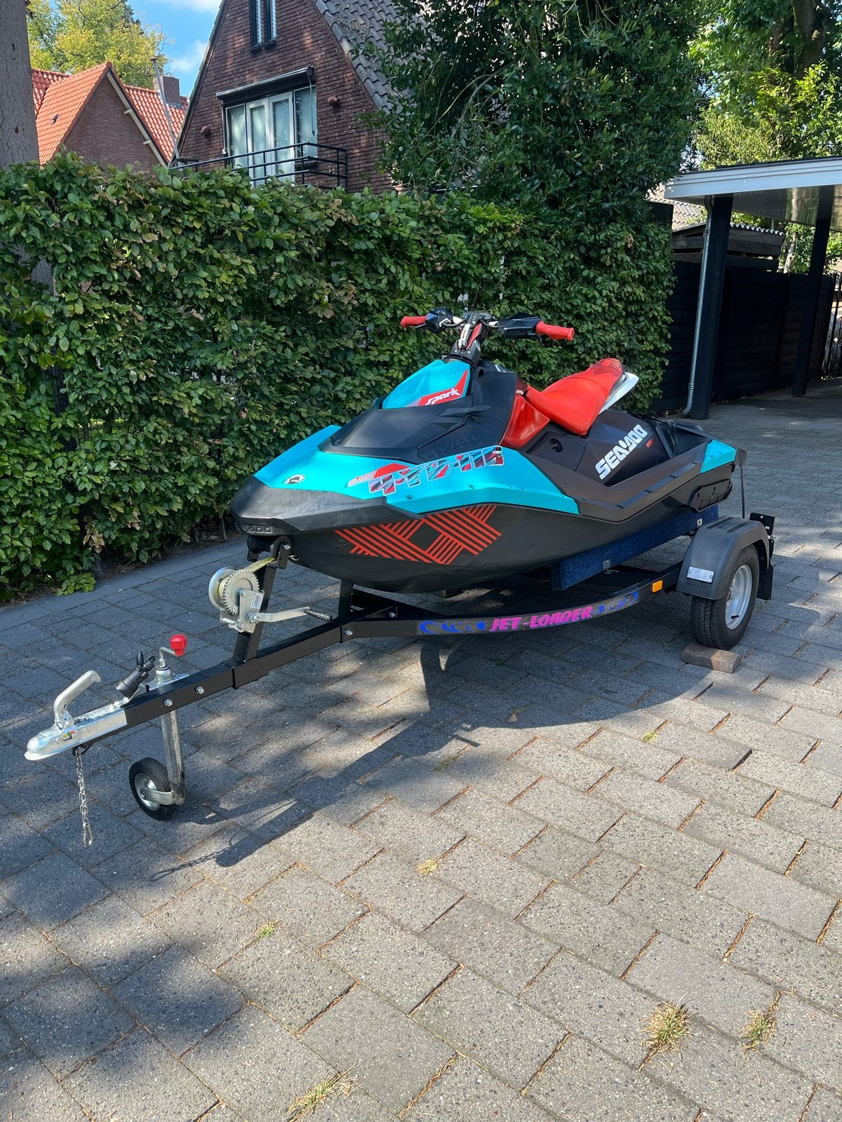 Sea-Doo Spark Trixx met trailer - Slechts 115 uur!, Ophalen, Zo goed als nieuw, Benzine, 70 tot 120 pk