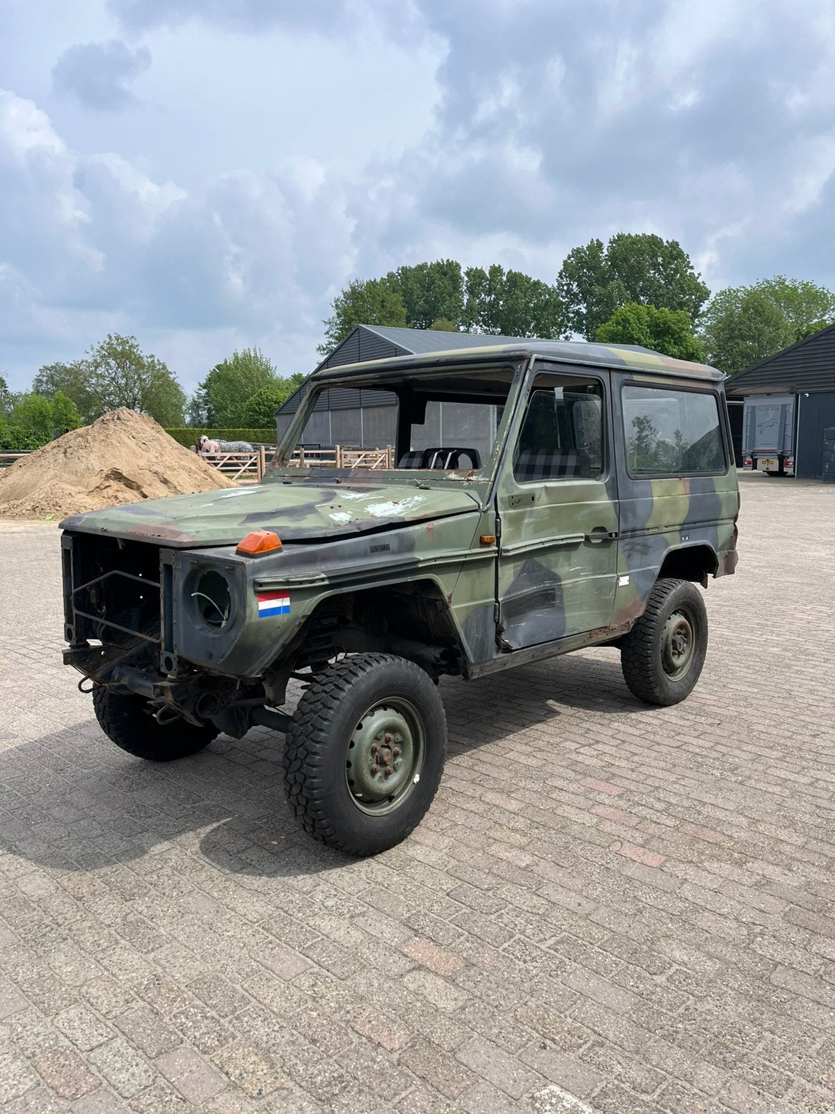 Mercedes g klasse 290GD w461, Ophalen, Gebruikt, Voor, Mercedes-Benz
