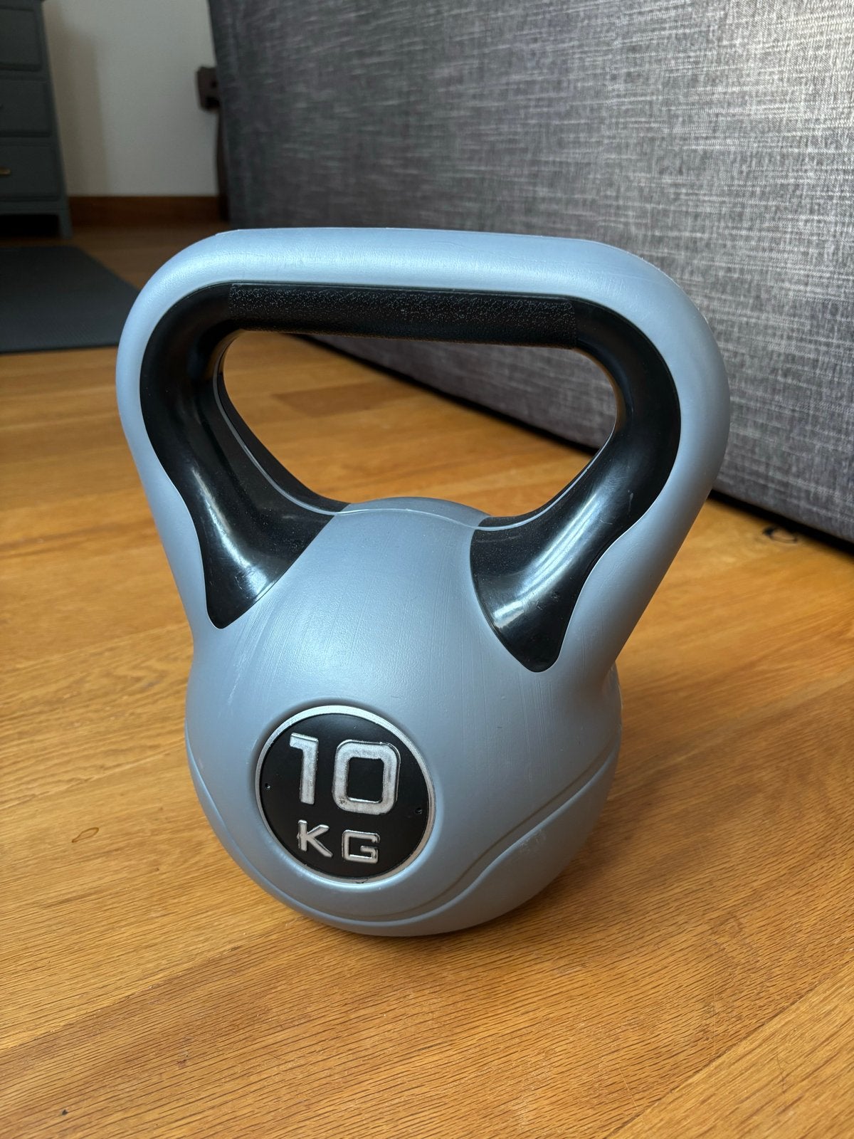 Kettlebell 10 KG, Ophalen of Verzenden, Zo goed als nieuw, Armen, Kettlebell