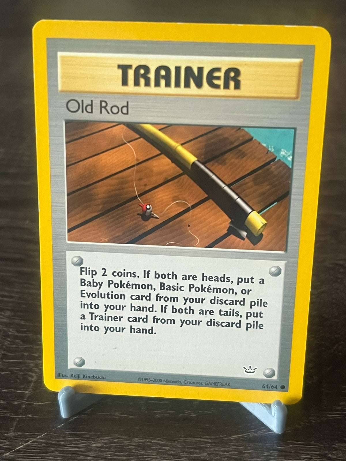 Old Rod (64/64) - Neo Revelation - EX, Ophalen of Verzenden, Gebruikt, Losse kaart
