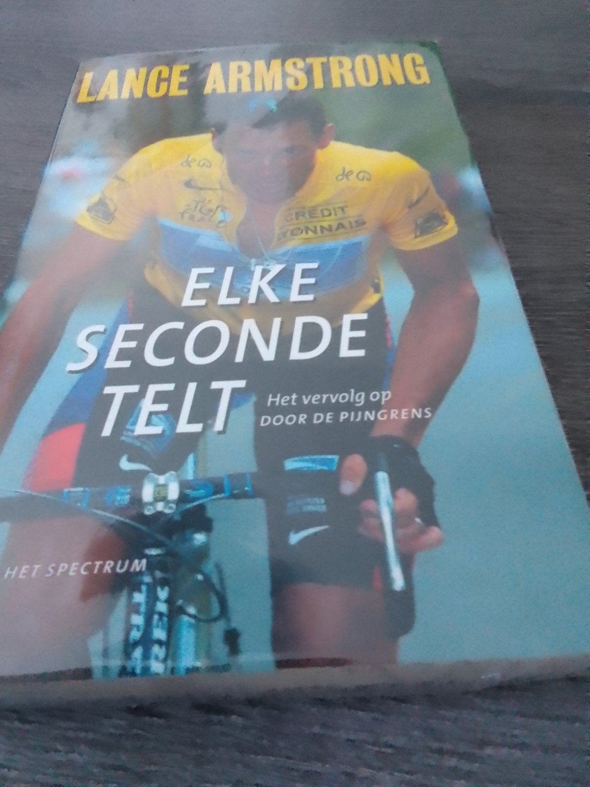 Lance Armstrong - Elke seconde telt, Boeken, Ophalen, Zo goed als nieuw, Lance Armstrong, Sport