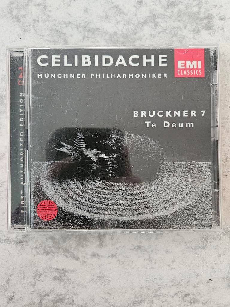 Anton Bruckner: Symphony No. 7 & Te Deum – Sergiu Celibidach, Cd's en Dvd's, Ophalen of Verzenden, Romantiek, Zo goed als nieuw