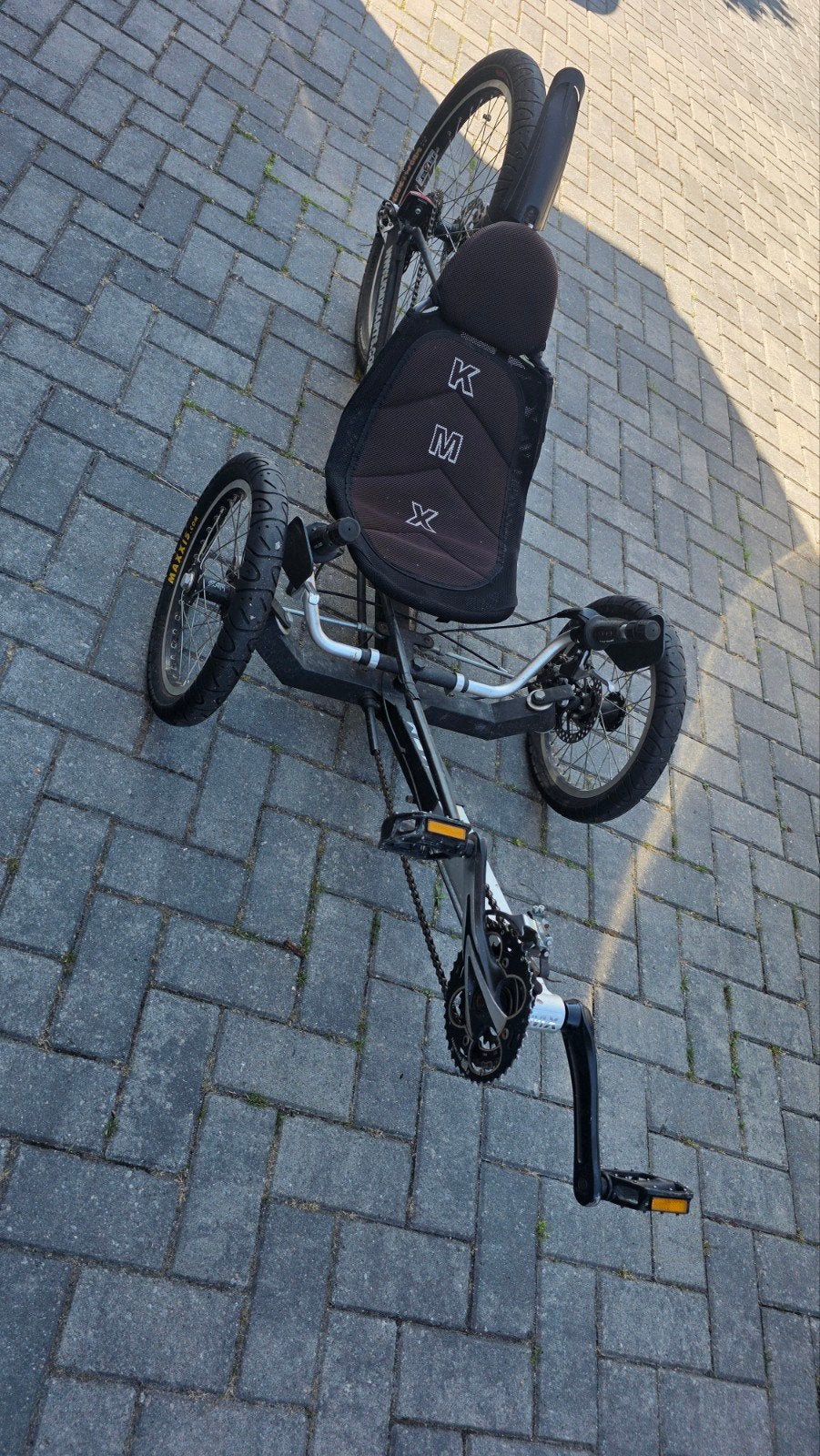 KMX Trike Typhoon Ligfiets, Ophalen, Gebruikt, Schijfrem, KMX