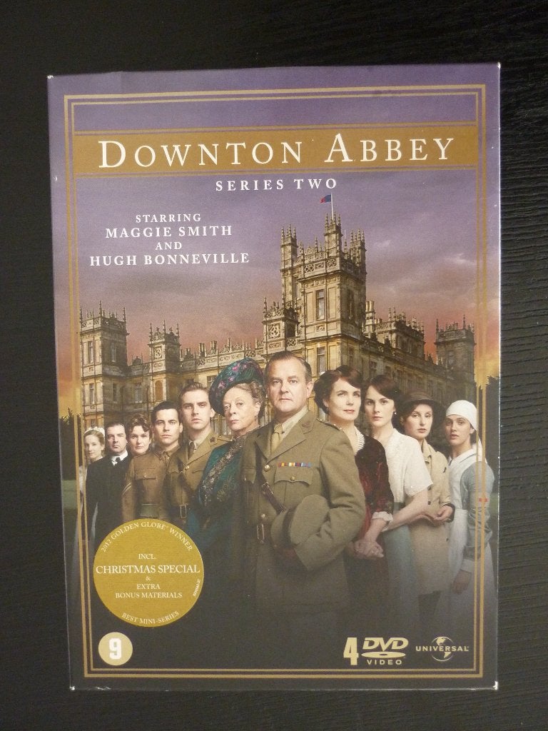 Downton Abbey - serie 2 (originele dvd's), Nederlands, Ophalen of Verzenden, Zo goed als nieuw, Frans