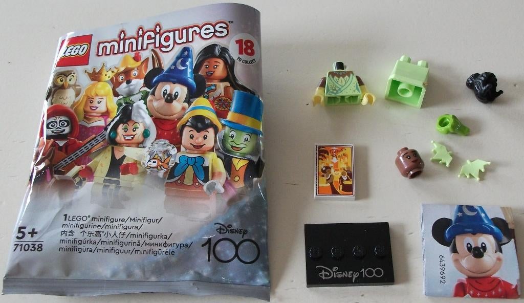 Lego Minifiguur *** 100 JAAR DISNEY *** Prinses Tiana NIEUW, Lego, Nieuw, Ophalen of Verzenden, Minifiguren serie