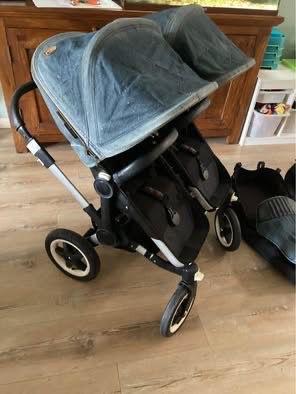 Bugaboo Donkey Diesel kinderwagen, Gebruikt, Ophalen, Kinderwagen, Duowagen