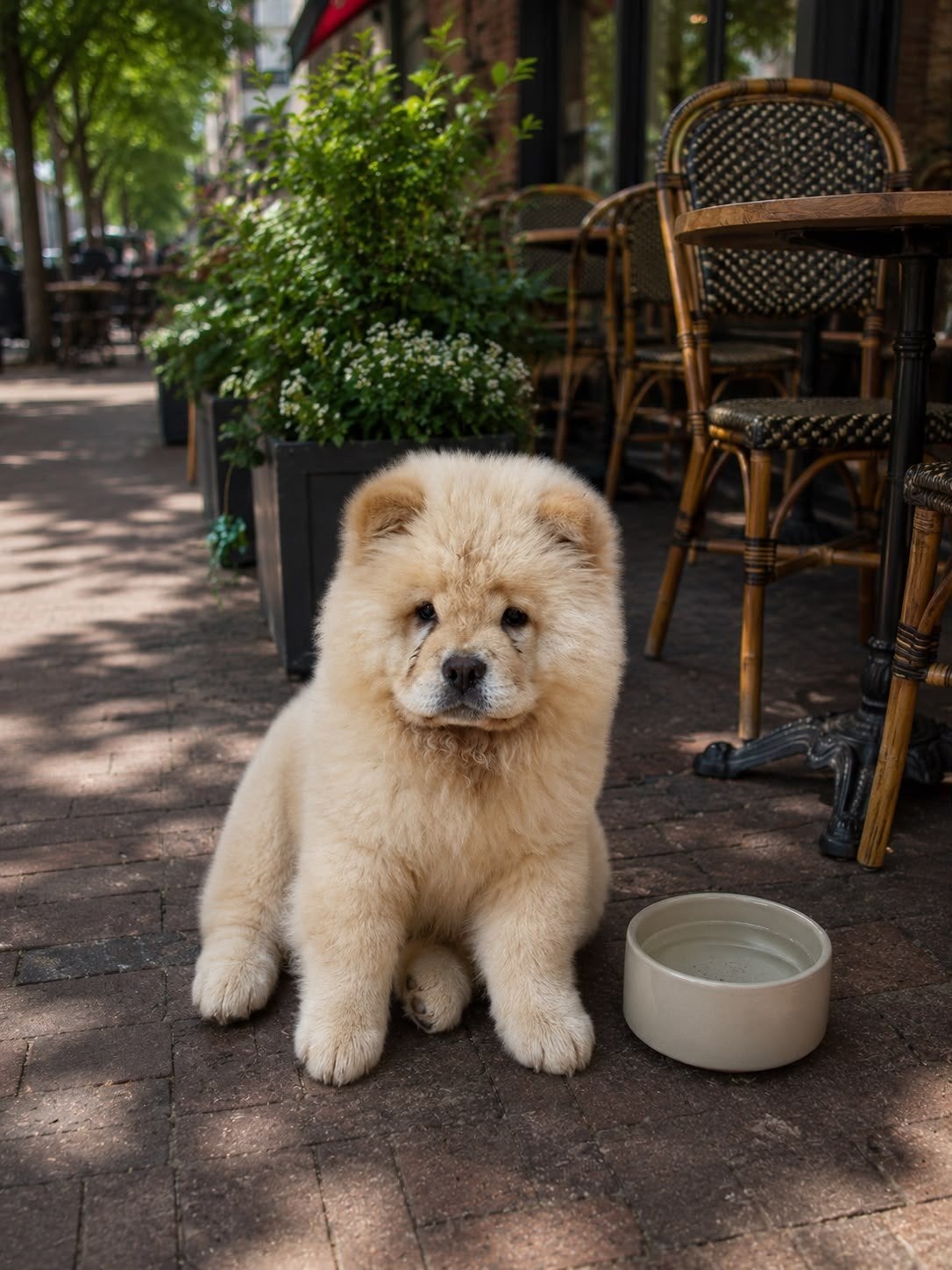 Chow chow pup, Dieren en Toebehoren, Honden | Poolhonden, Keeshonden en Oertypen, Teef, Overige rassen, Particulier, Eén hond