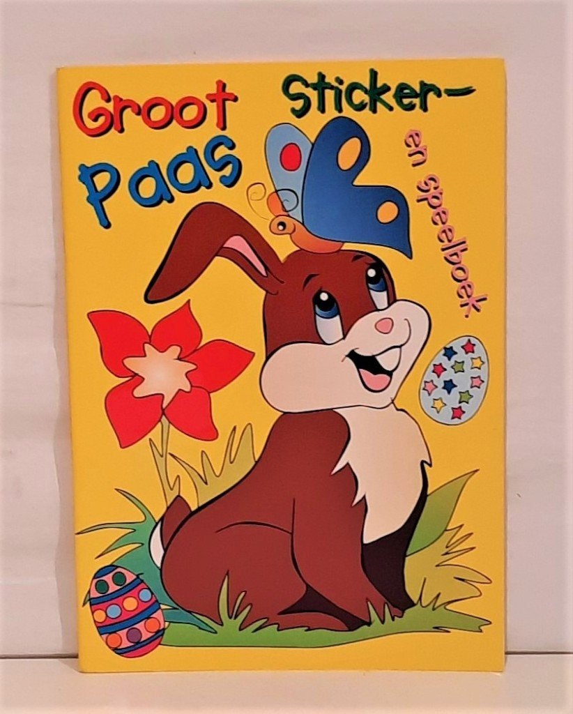 Groot Paas sticker en speelboek, Diversen, Pasen, Niet bekend, Niet bekend, Nieuw, Ophalen of Verzenden