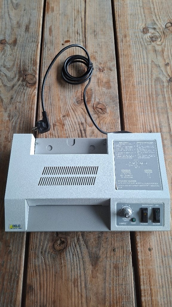 Lamirel Miniplast lamineerapparaat, ,, Ophalen of Verzenden, Zo goed als nieuw, ,