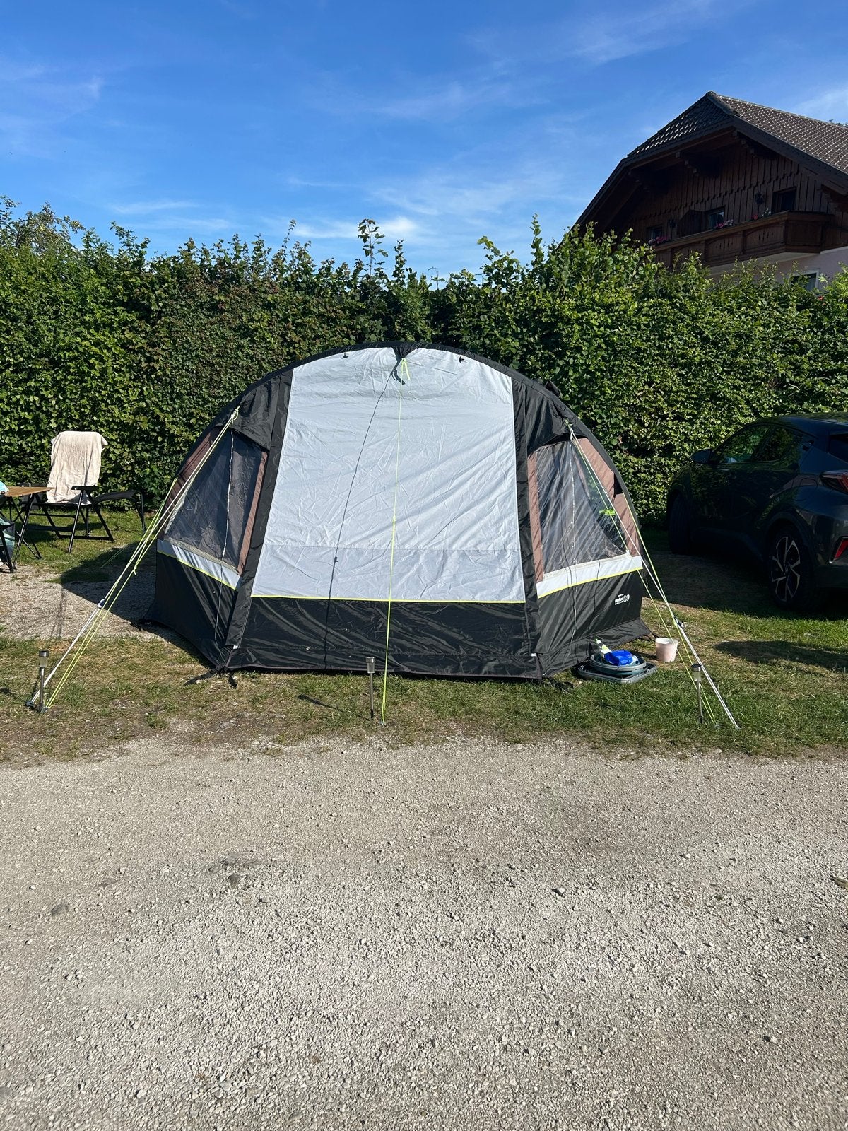 Obelink Summer 4 XL Easy Air CoolDark opblaasbare tent, Ophalen of Verzenden, Gebruikt, Tot en met 4