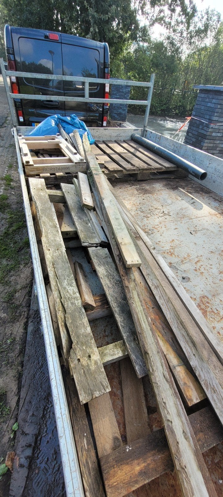 Gratis stookhout / brandhout, Ophalen
