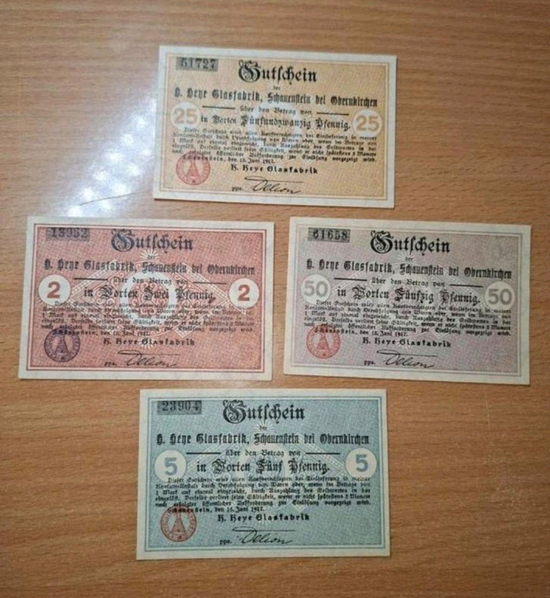 Duits Notgeld Schauenstein Noodgeld, Postzegels en Munten, Ophalen of Verzenden, Duitsland