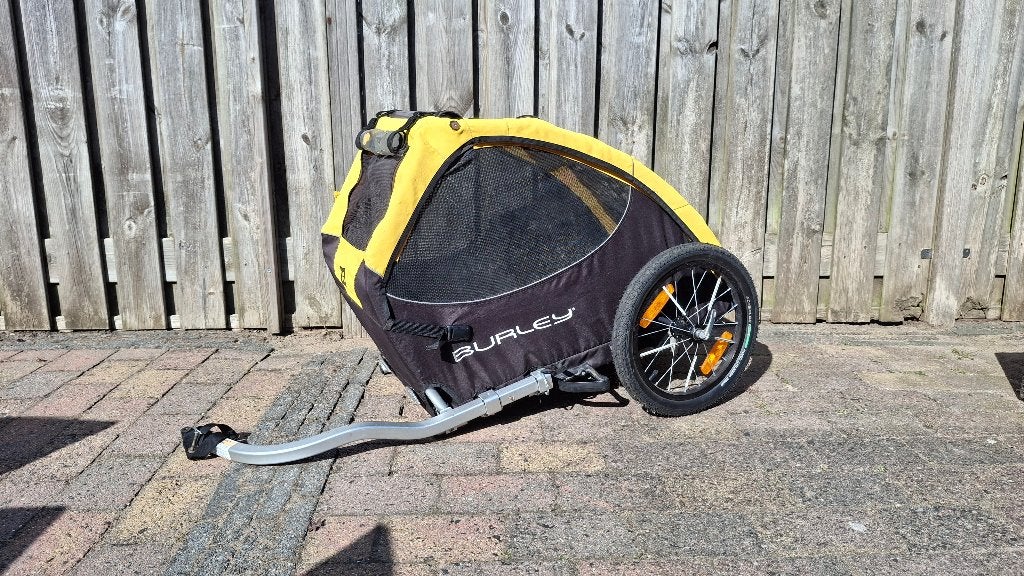 Burley hondenfietskar, Ophalen, Gebruikt, Opvouwbaar, Burley