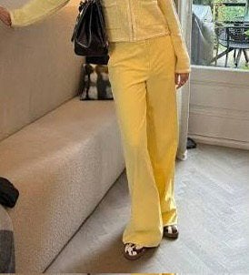Studio Anneloes Lexie broek butter yellow travelstof mt M, Maat 38/40 (M), Geel, Nieuw, Ophalen of Verzenden