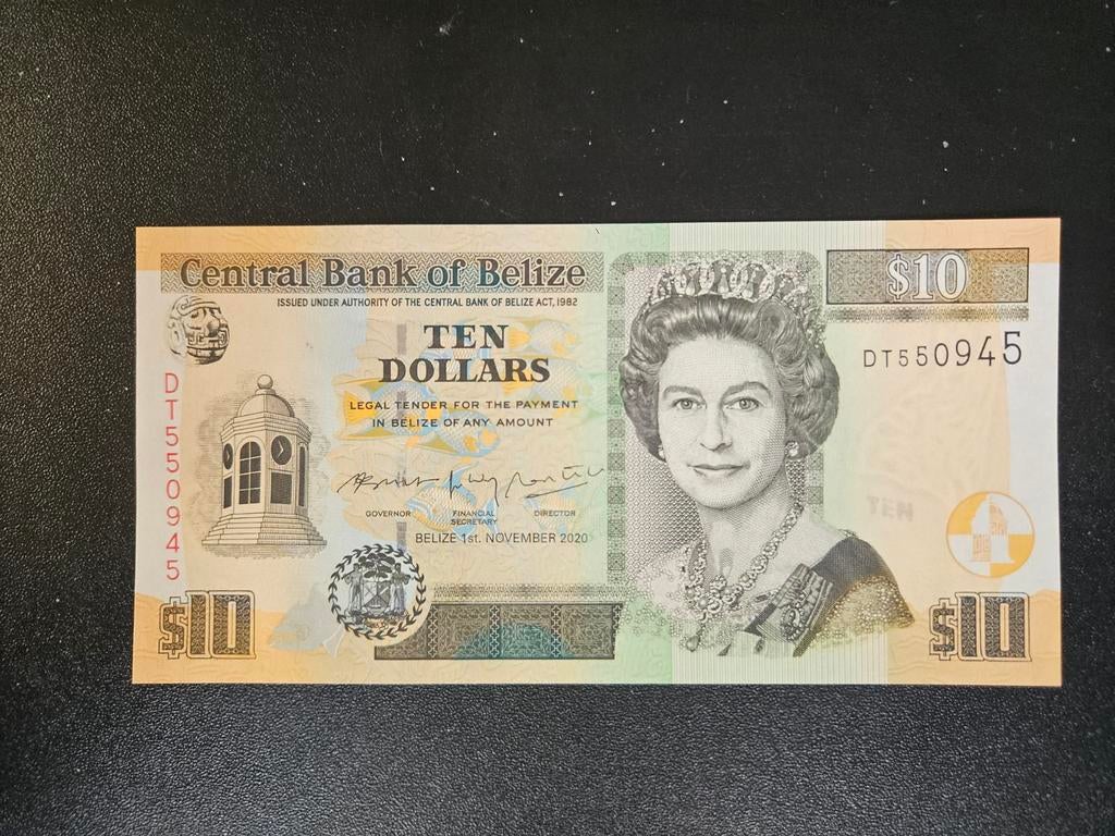 Belize pick 68 2020 not listed UNC, Postzegels en Munten, Bankbiljetten | Amerika, Ophalen of Verzenden, Midden-Amerika, Los biljet
