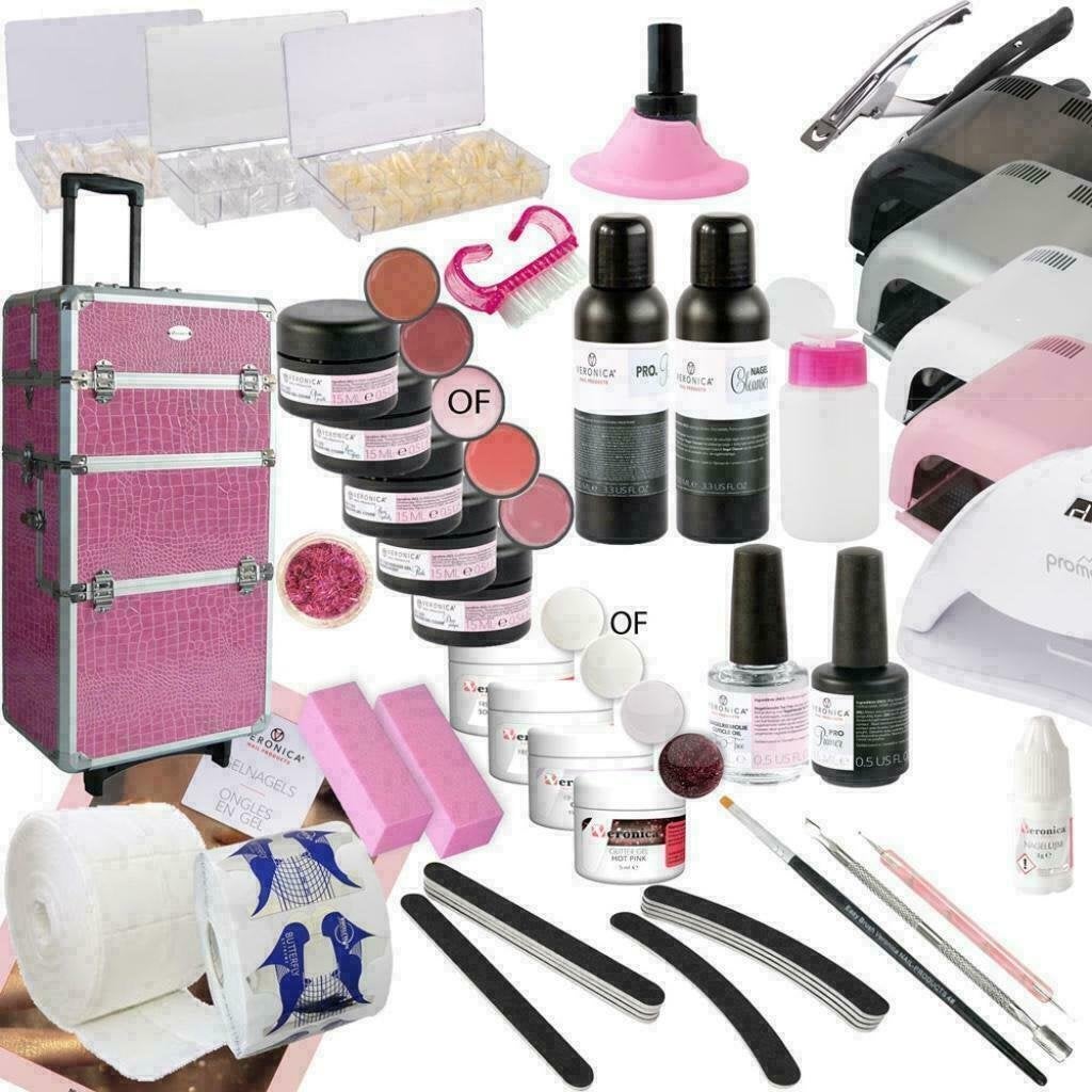 Gelnagels starterspakket, starter set PINK LADY (limited), Nieuw, Ophalen of Verzenden, Toebehoren, Handen en Nagels