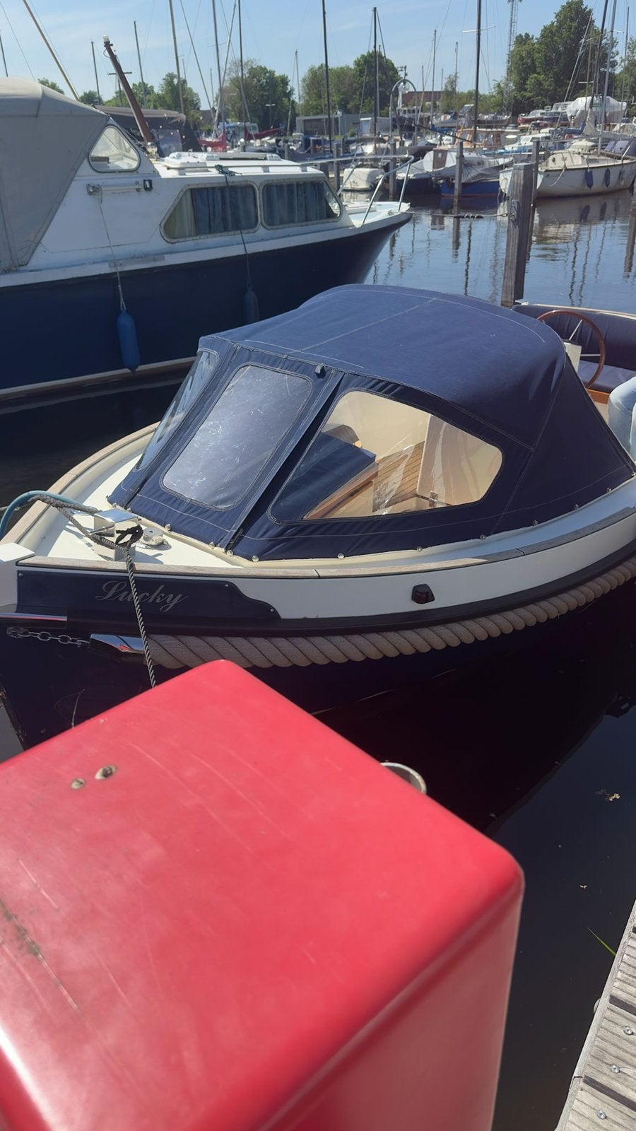 Weco 570 sloep, Watersport en Boten, Sloepen, Consoleboot, Gebruikt, Binnenboordmotor, Diesel
