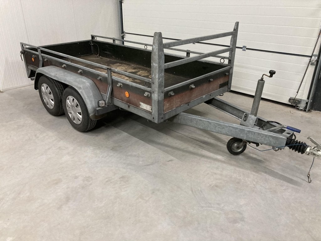 Tandemasser bakwagen aanhanger aanhangwagen, Gebruikt