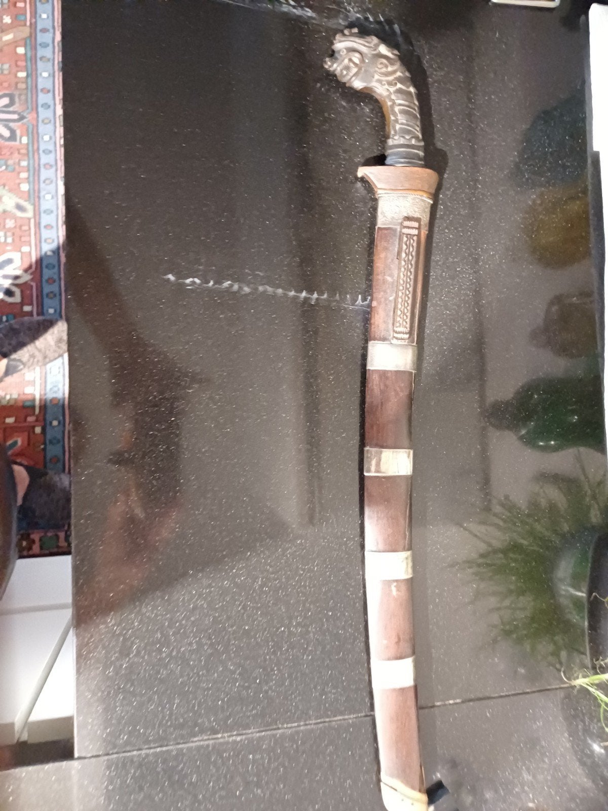 WIE weet wat voor soort deze kris(?) is?, Wapen, Handgemaakt, Indonesië, Overige materialen