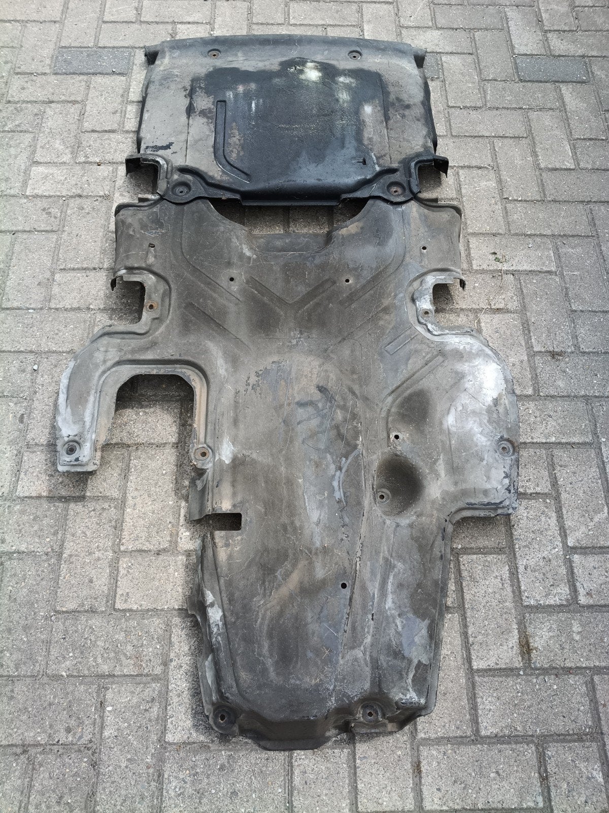 Mercedes W124 300D motorbeplating, Ophalen, Gebruikt, Mercedes-Benz