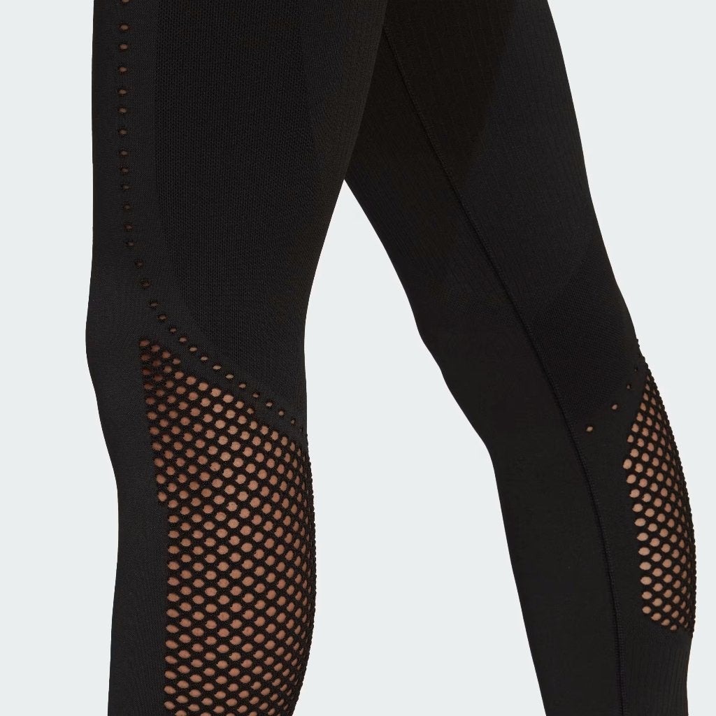 Adidas Performance Aeroknit Running Leggings, Zwart, maat M, Kleding | Dames, Maat 38/40 (M), Zwart, Zo goed als nieuw, Hardlopen of Fietsen